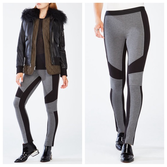 BCBGMaxAzria Jeremiah Ponte Moto Legging - Picture 2 of 2